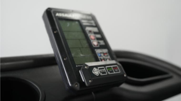 The LCD monitor on the AssaultRunner Elite.