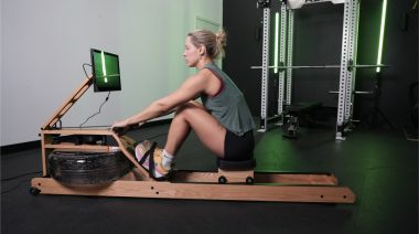 a person using the Ergatta Lite