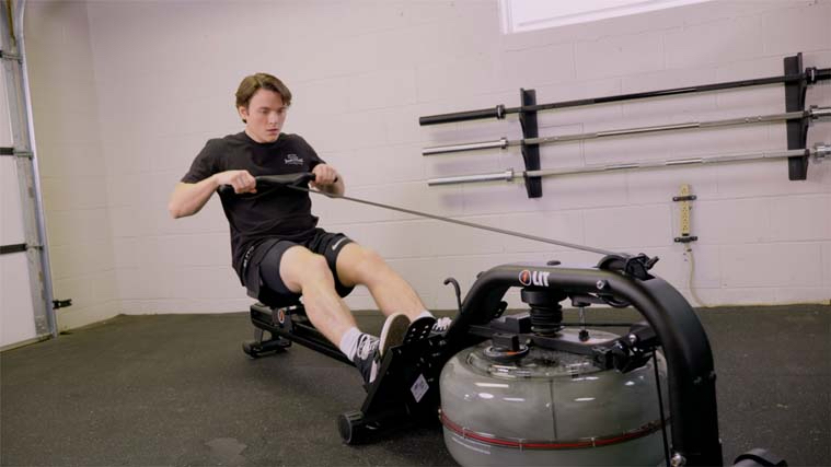 BarBend's Jake Herod using the LIT Method Strength Machine