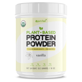 Pure Food Plant-Based Protein Powder